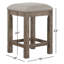 Tabouret de comptoir avec siège rembourré Keena