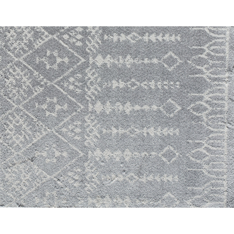 Tapis gris Gabriel, Rectangle 2 pi 6 po x 4 pi