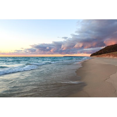 " Storm Front Over Lake Michigan And Sleeping Bear Dunes " by Csterken