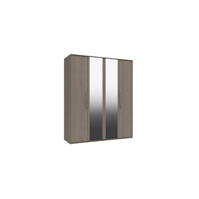 Bushnell 4 Door Manufactured Wood Wardrobe
