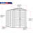 Yardmate Plus Plastic Traditional Storage Shed-122498667