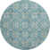 Premium Machine Washable Prisco Teal Rug