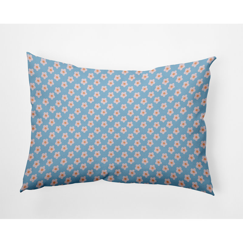 Coussin décoratif en polyester géométrique, H 14 po x l 20 po, Rectangle