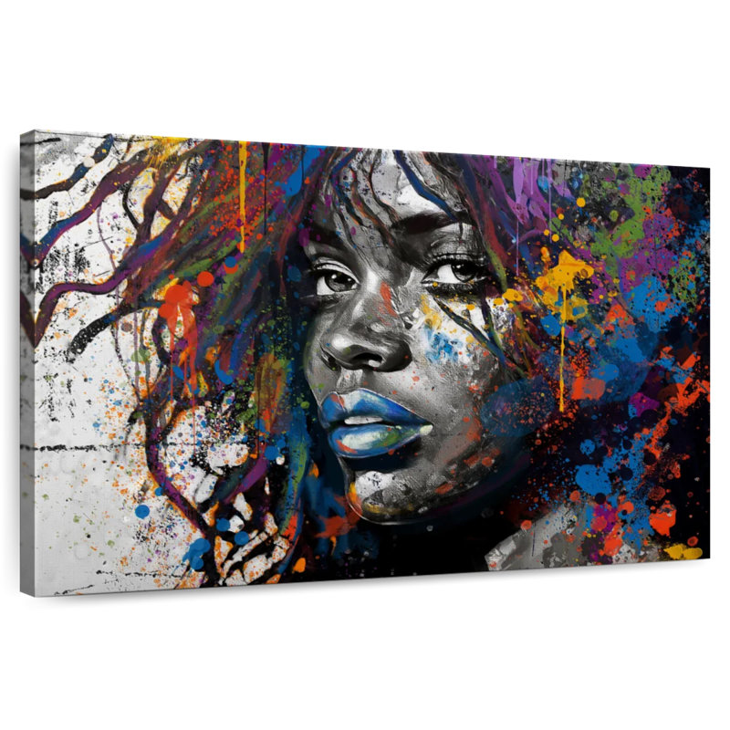 Beauté africaine sensationnelle Leisha, H 30 po x l 45 po