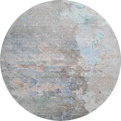 Premium Machine Washable Barry AMF1234 Abstract Rug