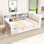 Lit de jour multifonctionnel avec bureau intégré, lumière RVB, tête de lit tapissier et tiroirs de rangement-993676036-993676037