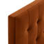 Tête de lit simple en velours Peyton Performance-426317973-426317977