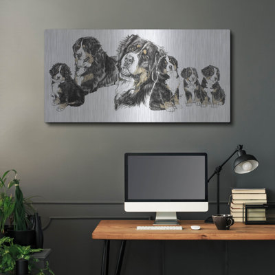 " Bernese Mountain Dog " by Barbara Keith