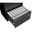 Filing Cabinet Lateral File Cabinet 3 Drawer, Blcak Locking Metal File Cabinets Three Drawer, Office Filing Cabinet With Lock Drawers For Home Office/Legal/Letter/A4/F4-120691129