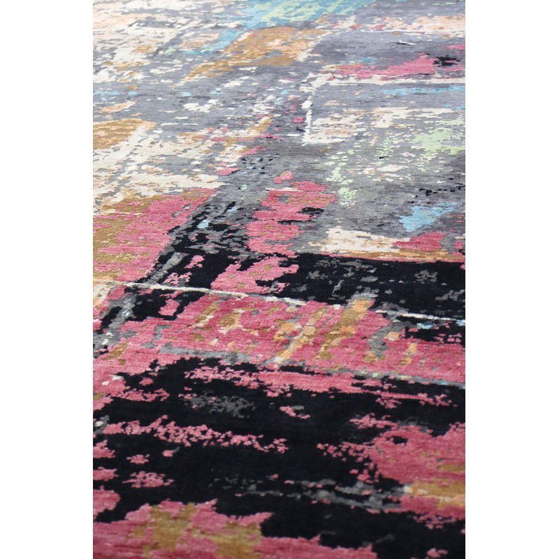 Patinated Look One-of-a-Kind 9'1" X 11'11" Area Rug