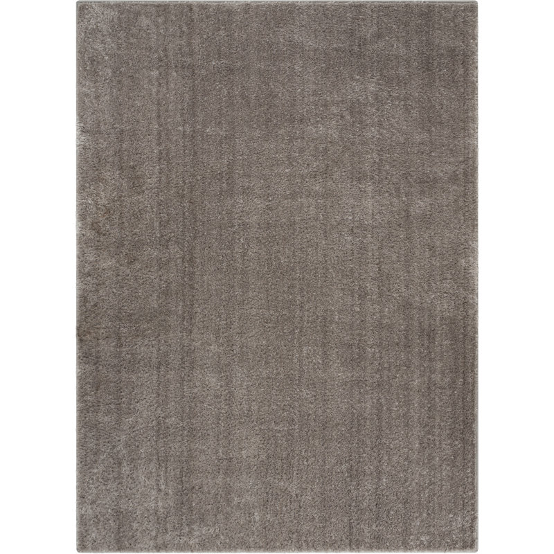 Rainbow Solid Colour Sheepskin Shag Area Rug, Rectangle 160 x 220cm