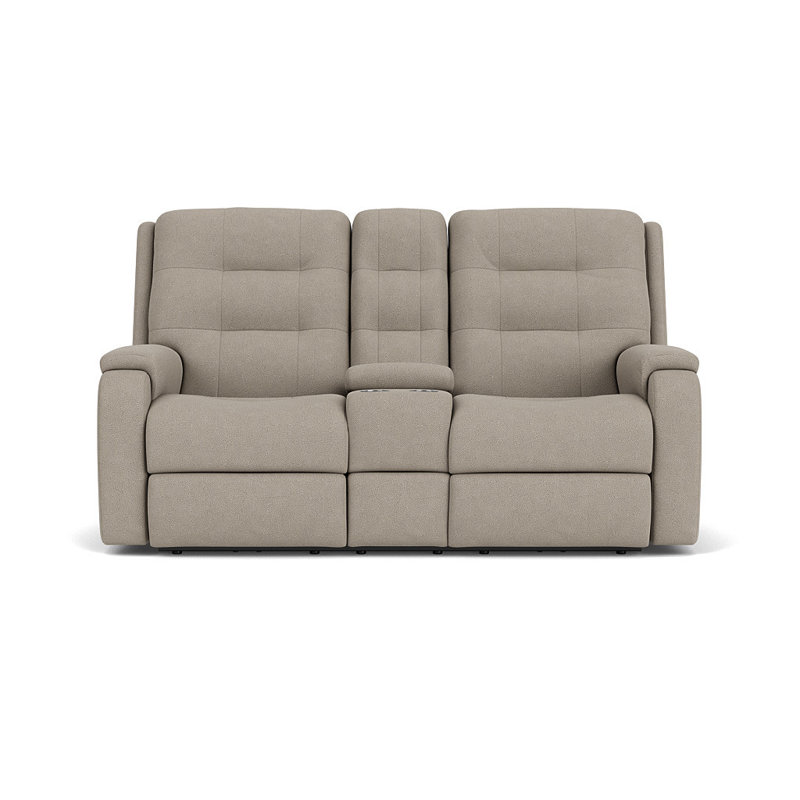 Asher 60" Upholstered Power Reclining Loveseat