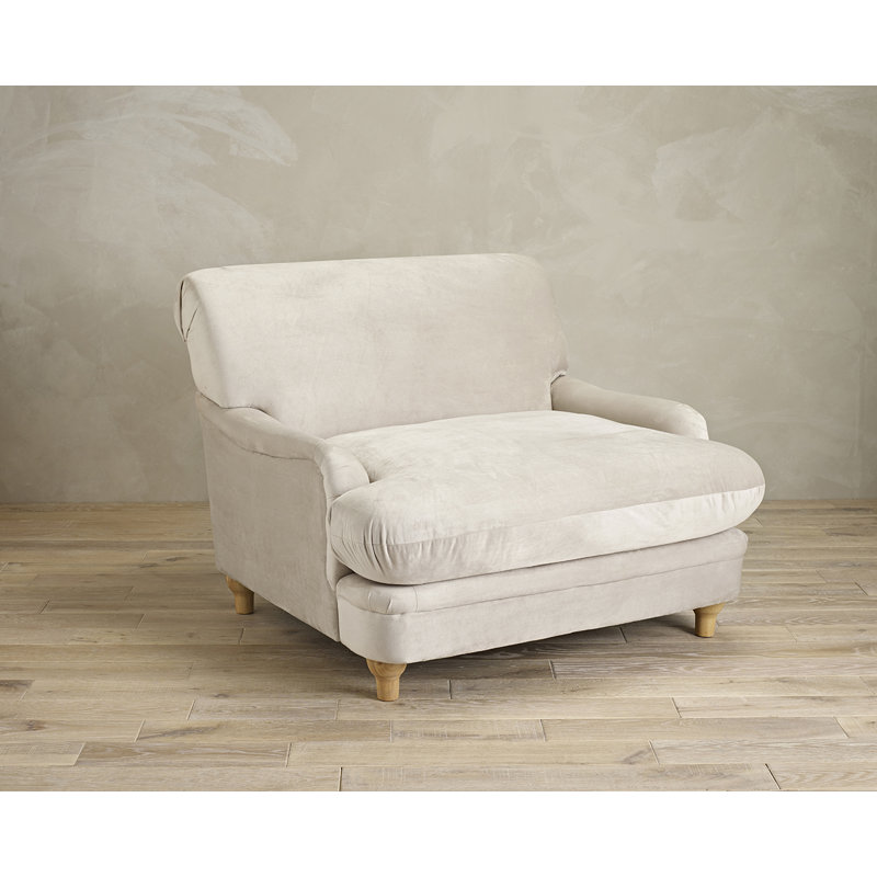 PLUMPTON ARMCHAIR, Beige, Polyester Blend