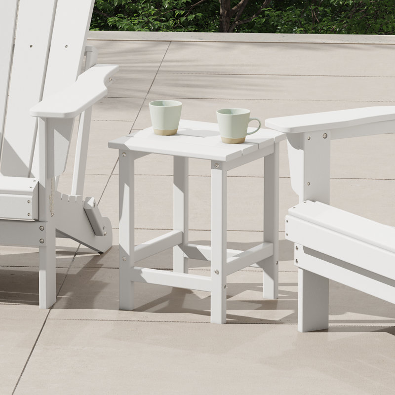 Table d'appoint Laguna Adirondack, Blanc