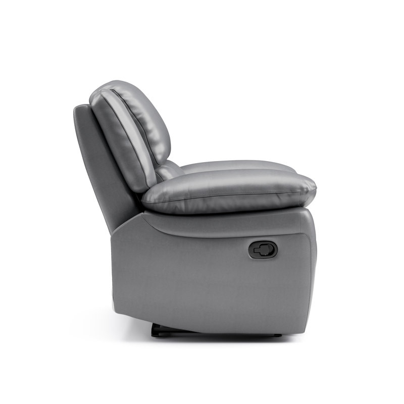 Allendale Chair, Kaia Gray Leather Match