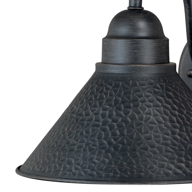 Luminaire de grange d'extérieur avec crépuscule à l'aube Callery, H 9 po x l 10 po x P 11,75 po
