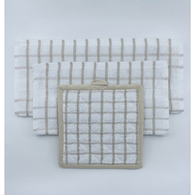 Kitchen Ensemble Collection - Pot Holder / Pot Holder 7.50"x7.50" 12 Pk By Rifz