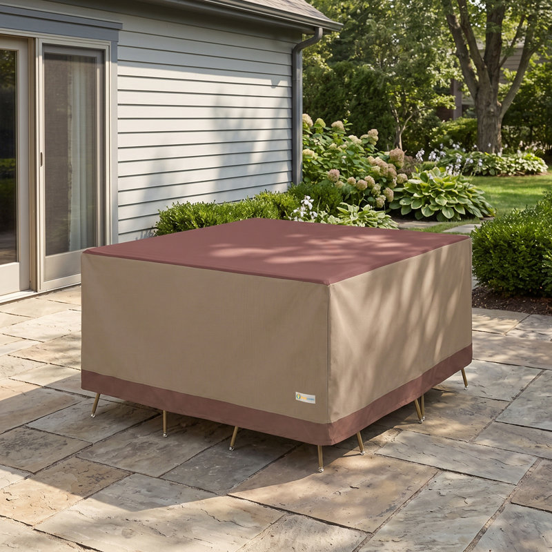 Outdoor Patio Dining Set Cover, 32" H x 68" W x 68" D