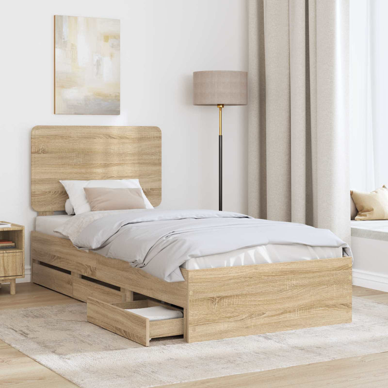Bed, Sonoma Oak, Small Single (2'6)