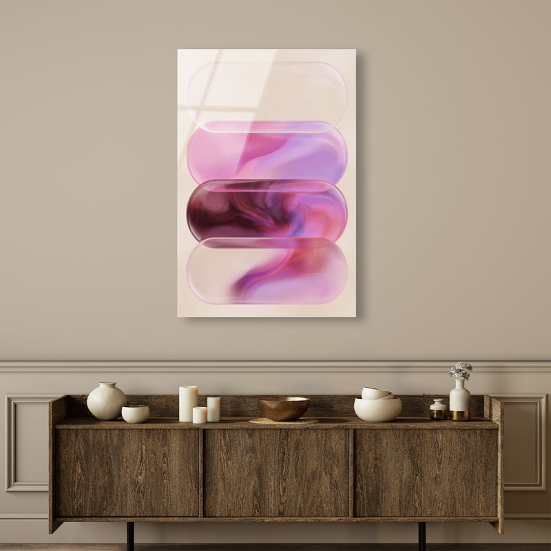 Clear Rose Print by Oliver Gal, 15"H x 10"W, High-Gloss Acrylic Print