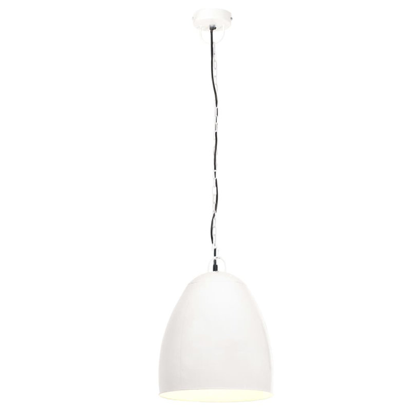 Sabrina 1 - Light Single Pendant, 154cm H x 42cm W x 42cm D, White