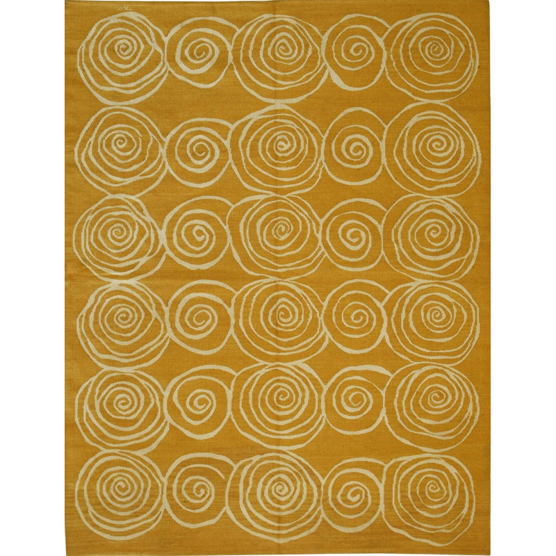 Tapis de style Mid-Century contemporain 9 x 12