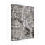 « dallas texas city map black », impression sur toile tendue-2003482641