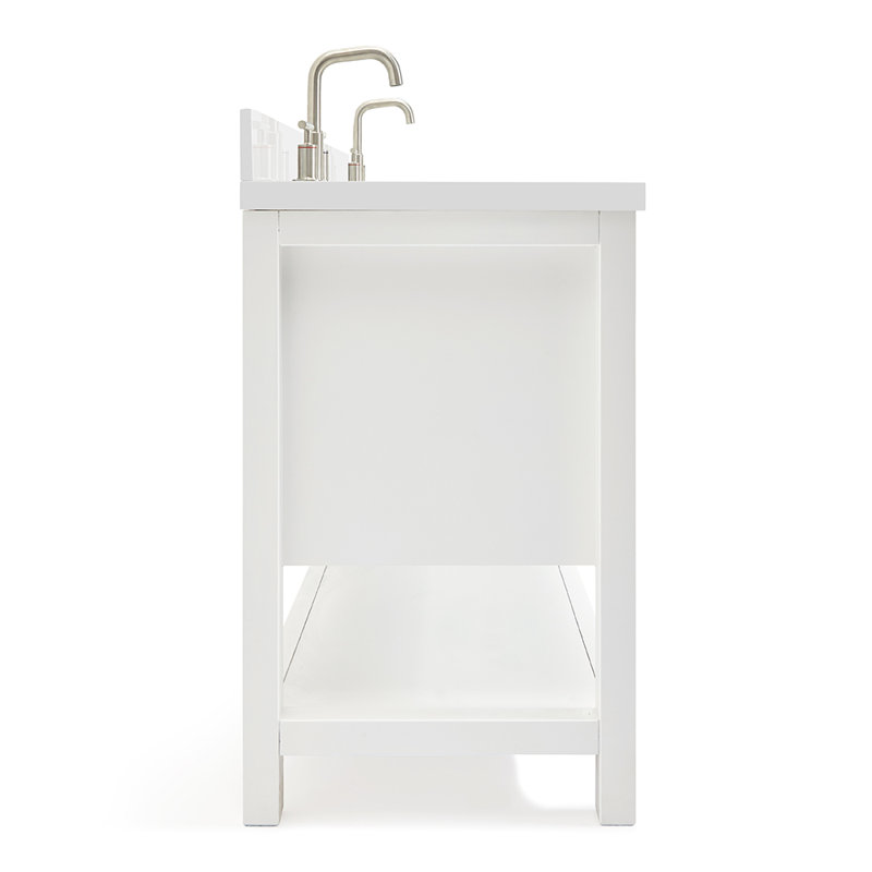 Magnolia Bath Vanity Oval Basin S073DWQ, White, Oval
