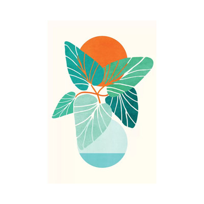 Tropical Life by Modern Tropical - Wrapped Canvas Print