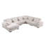 Canapé modulaire en coin Corduroy-93498409