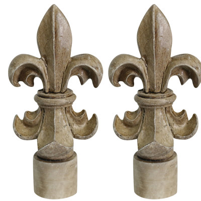 Fleuron en Delp Fleur de Lis