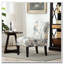Fauteuil d'appoint contemporain sans accoudoirs