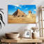 Adella, sphinx et pyramides de Gizeh-107833474