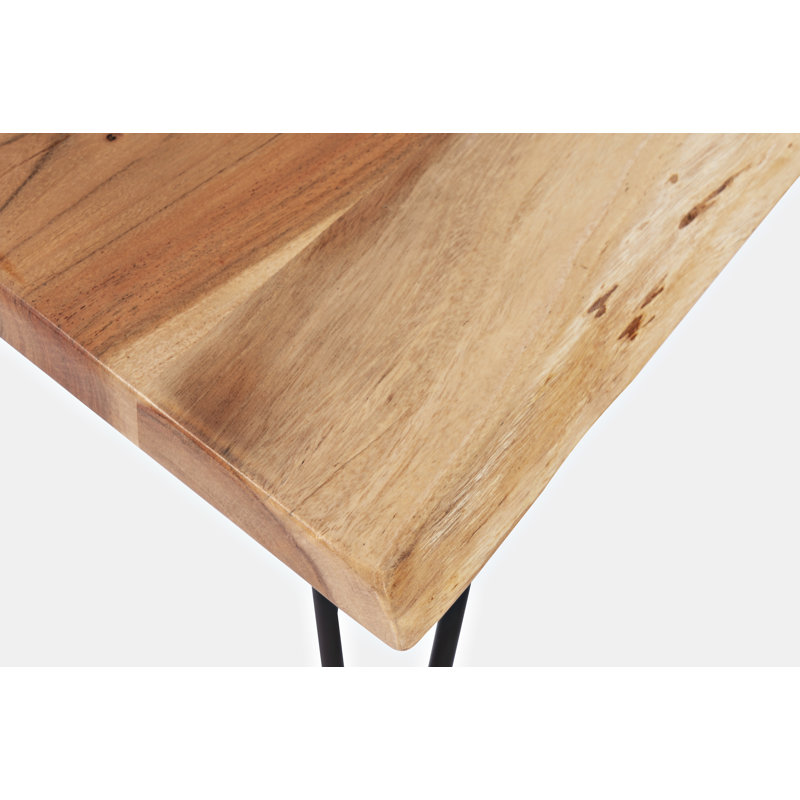 Banc en bois Hayara, Naturel