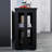 Black Kitchen Cabinets With Glass Doors-707786234