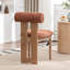 Chaise rembourrée en bois massif Morral-164847603