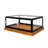 20 in. Wooden and Glass Muffin /  Cake Display Case