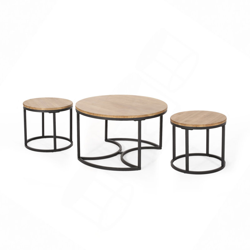 Table basse en verre de haute qualité à 3 niveaux, plateau ovale / couches irrégulières, verre trempé / acier inoxydable, facile à entretenir