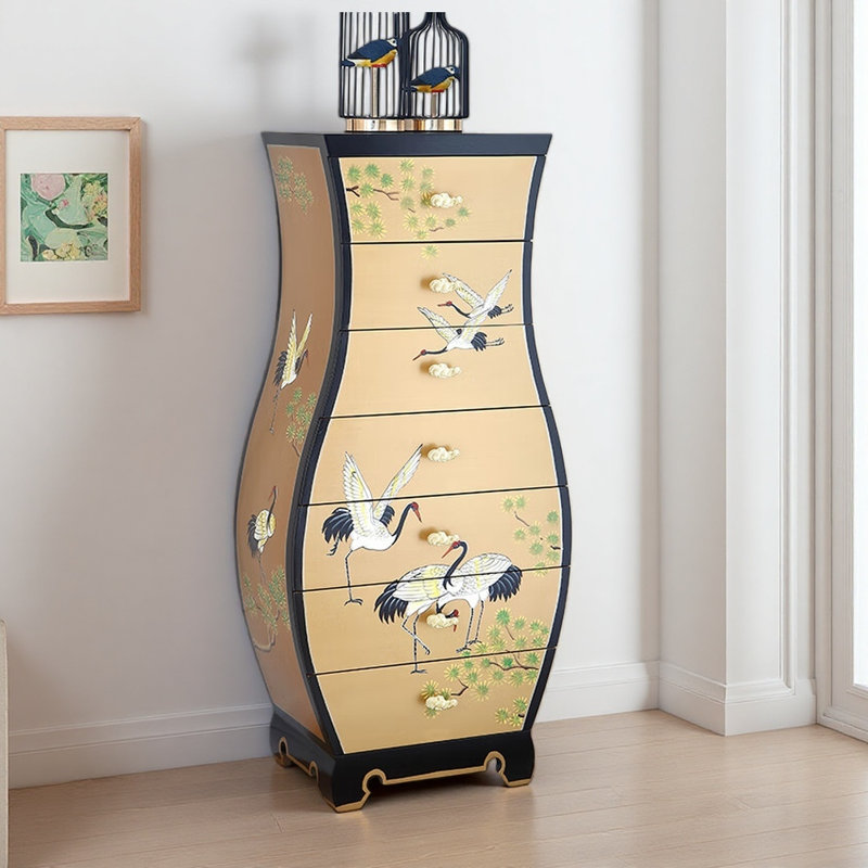 Armoire décorative dorée Simple Design