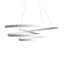 Yasmine Single Light Metal Dimmable LED Geometric Chandelier-535398709