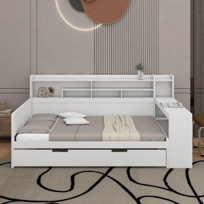 Daybed With Trundle And Desk