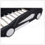 Lit plateforme simple avec roulettes