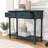 Charmie Wooden Console Table with Two Drawers and Open Shelf for Living Room-1041633787
