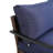 U-leg Collection Wicker Loveseat With Cushions
