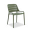 Jasper Outdoor Stacking Chair (Set of 4) - Army Green