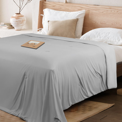 Summer cooling blanket that absorbs perspiration,Q-Max 0.4 Ultra Cool Lightweight Anti-Mite Cooling Blanket.