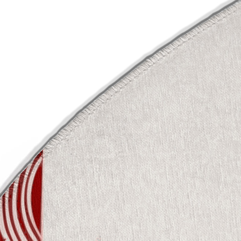 Woven Sakura Indoor And Outdoor Area Rug, Round 5'