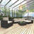 Agostiña 8 Piece Sectional with Cushions-1022112677-1022112679