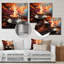 «Yellow Steaming Cup Of Coffee III» - art mural en métal café-1243066778