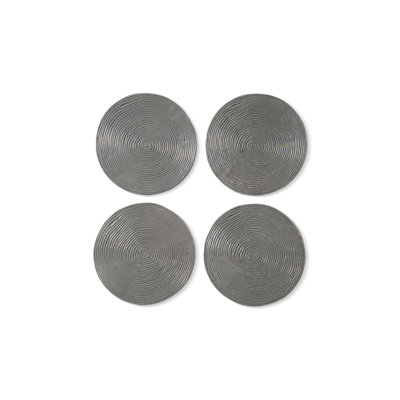 Ripple Resin Leaf with Antiquing Wall Décor